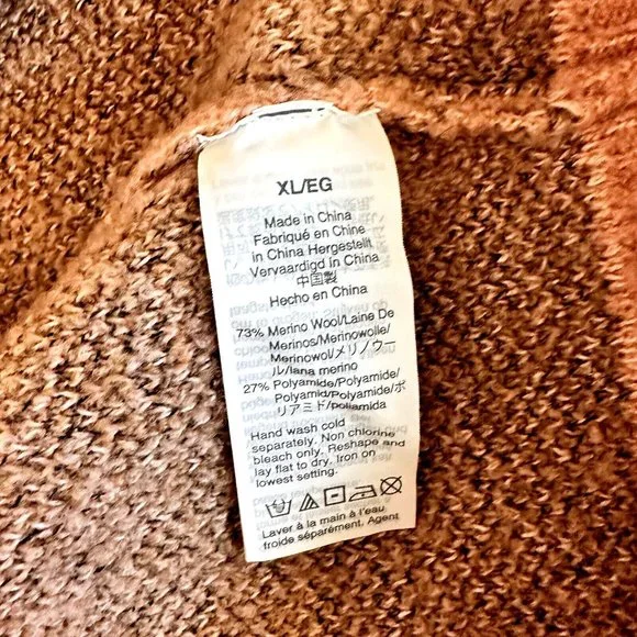 Madewell Sweater in Leopard Womens XL Shrunken Pullover Pink Animal Print - Picture 8 of 16